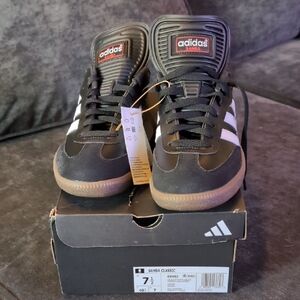 Adidas Samba Classic Black and White Shoes